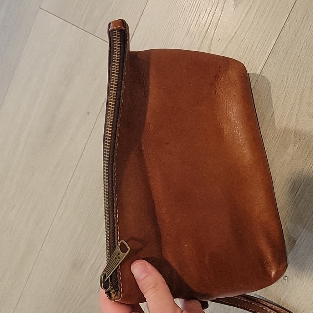 Patricia Nash Leather Foldover Wristlet - Picture 9 of 11